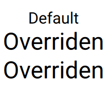 FontSize Example